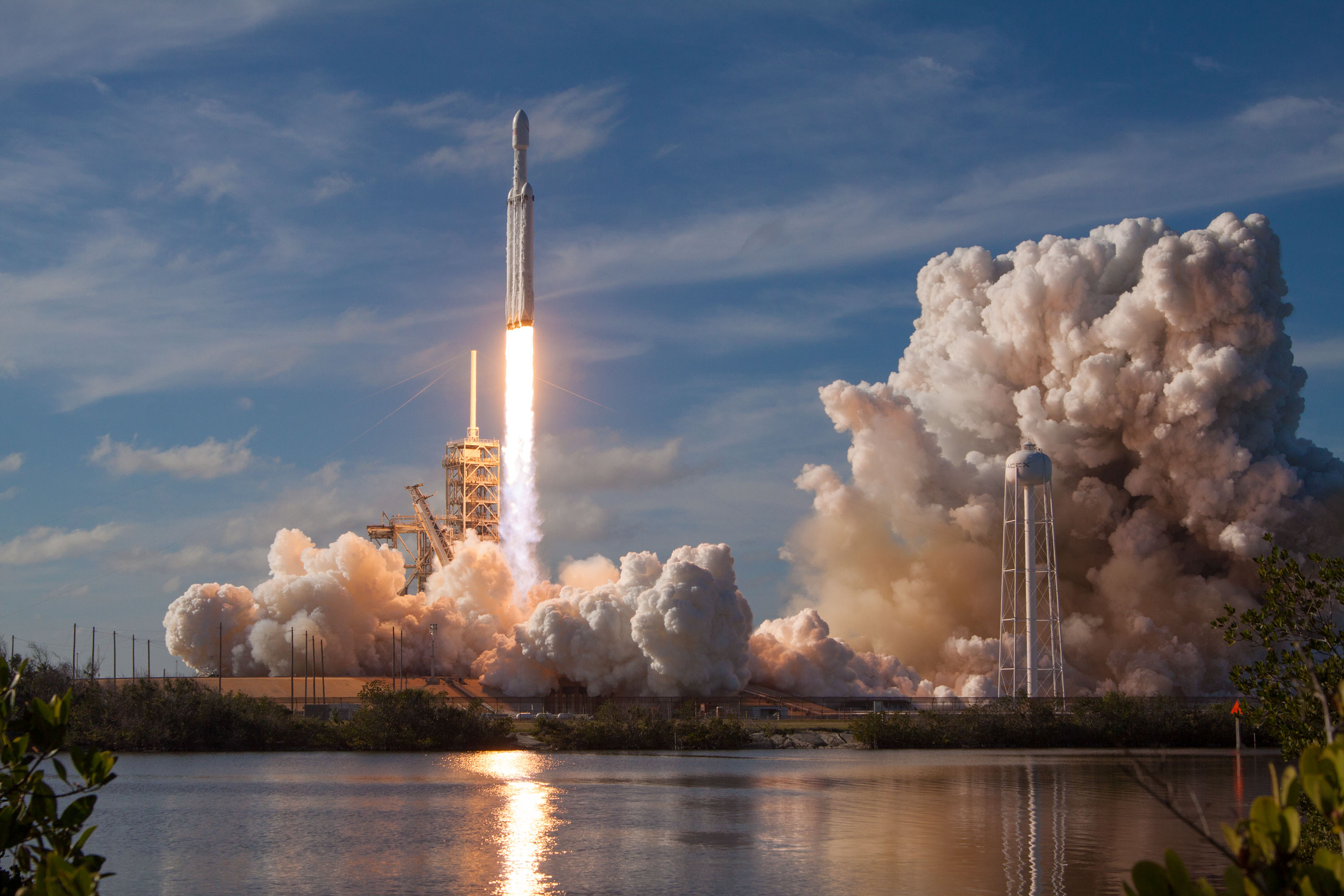 Image of SpaceX Falcon 9 Rocket Launch - Courtesy SpaceX.